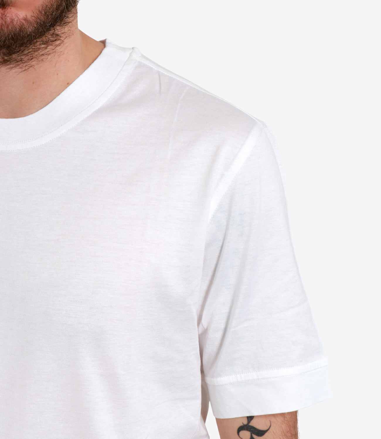 Paolo Pecora | T-Shirt Bianco Ottico