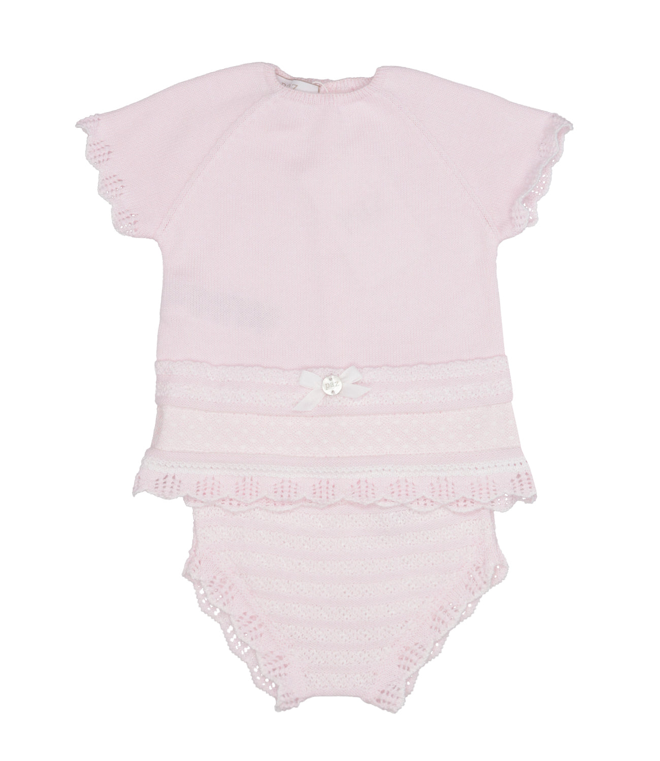 Paz Rodriguez | Set Maglia Culotte Alaia Rosa