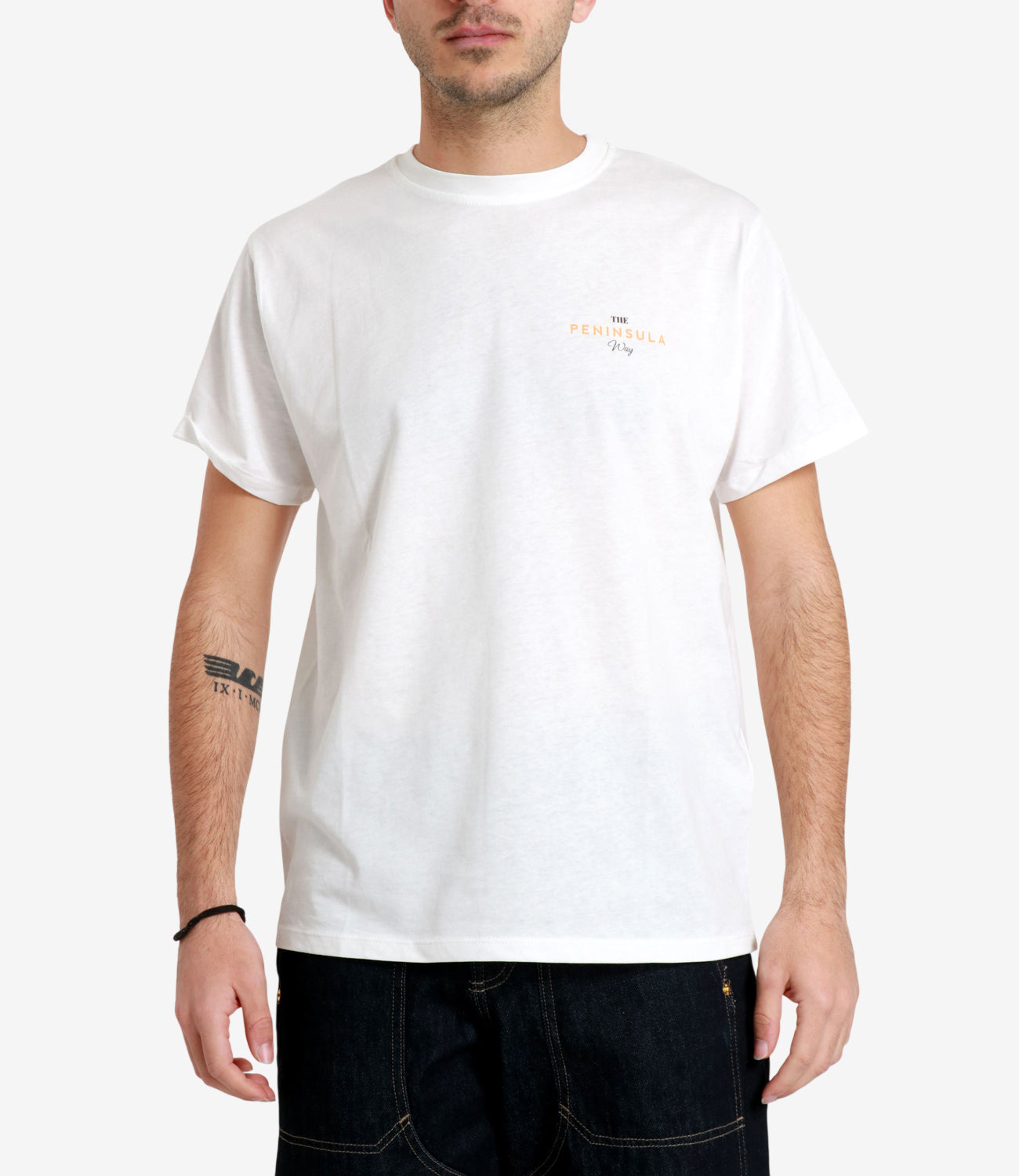 Peninsula Swim&Wear | T-Shirt Capri Bianco Arancio