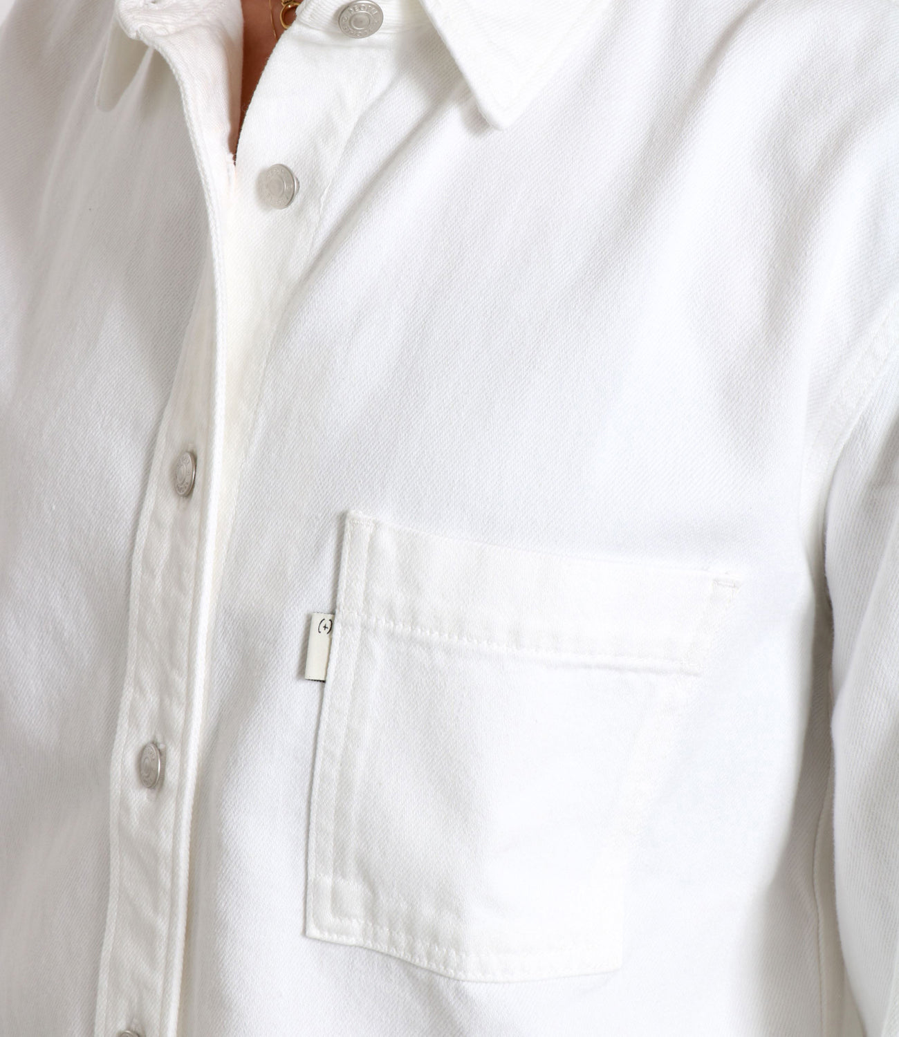 People | Camicia Mia Crop Bianco