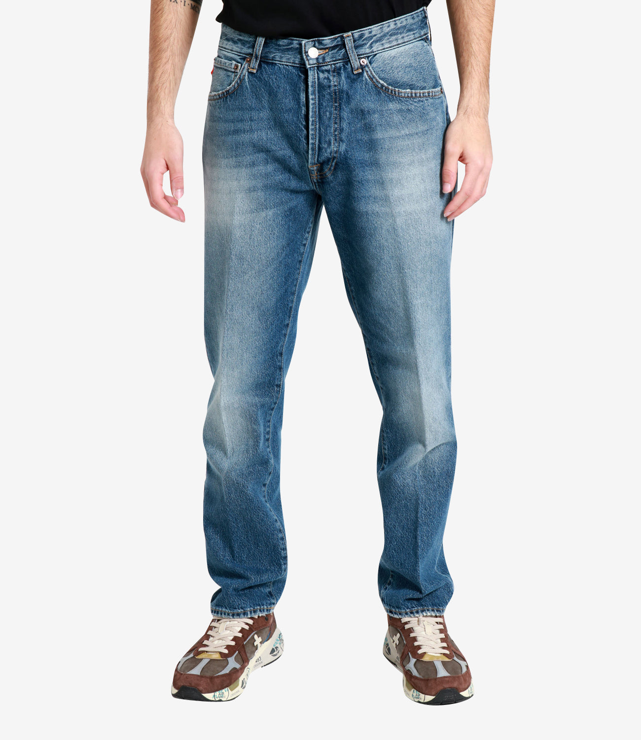 People | Jeans Eric Denim scuro