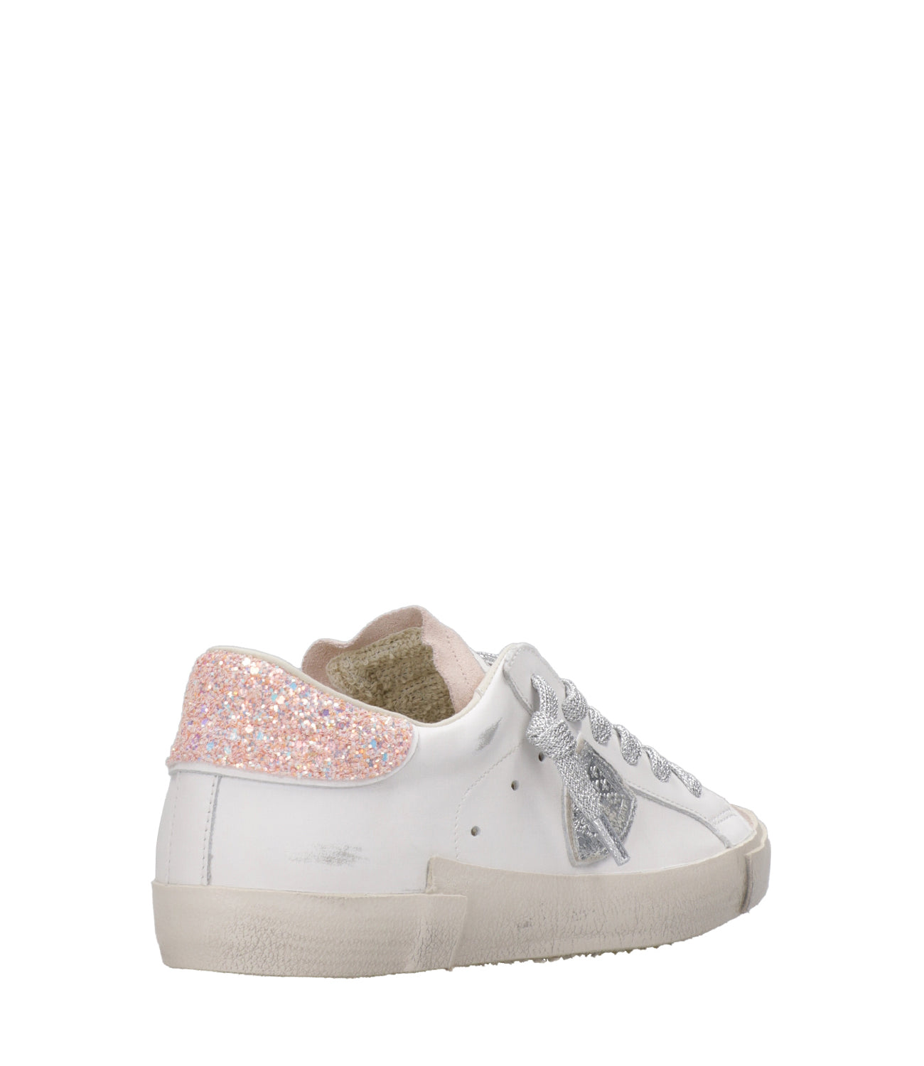 Philippe Model | Sneakers Prsx Low Bianco e Rosa