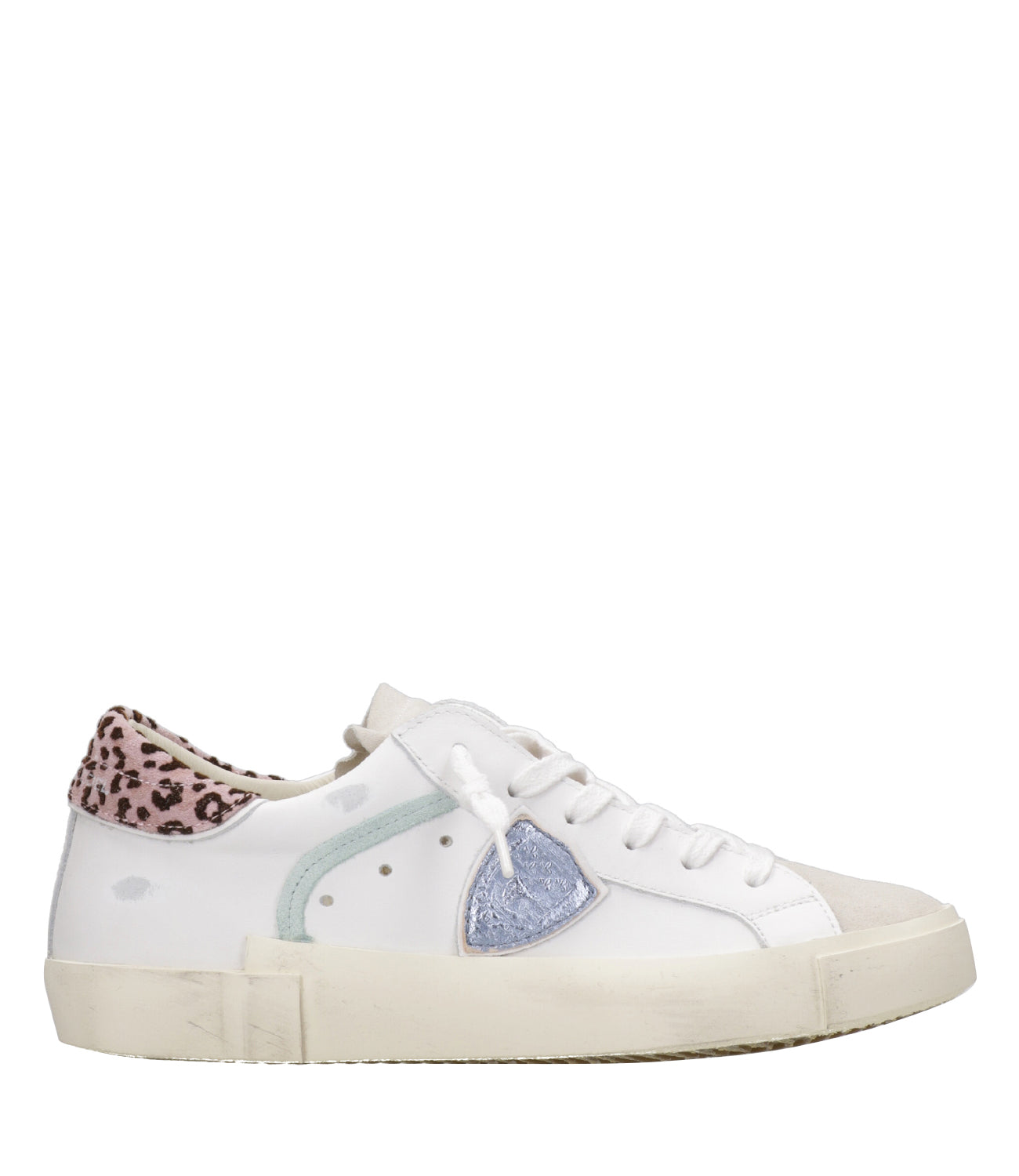 Philippe Model | Sneakers Prsx Low Bianco e Maculato