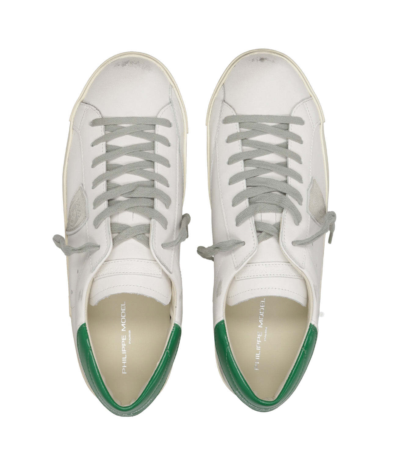 Philippe Model | Sneakers Prsx Low Man Bianco Verde