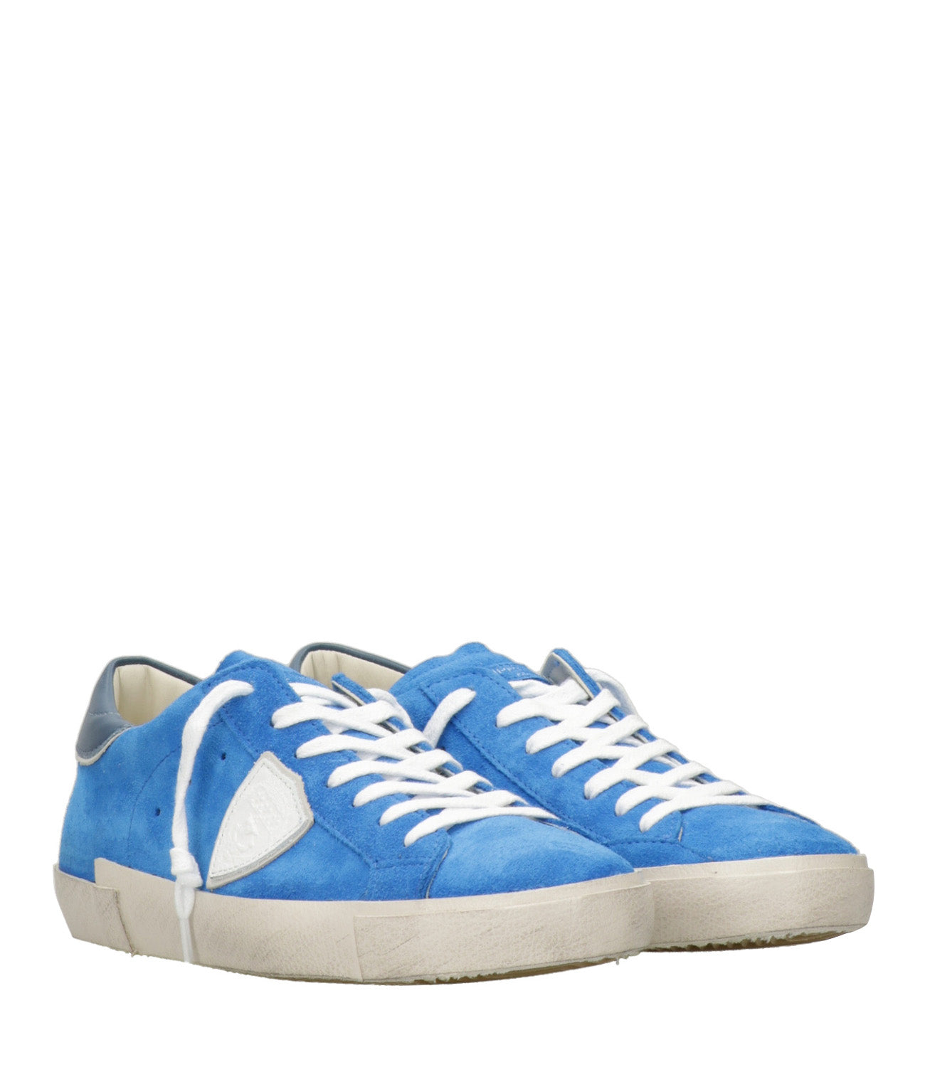 Philippe Model | Sneakers Prsx Low Man Bluette Grigio