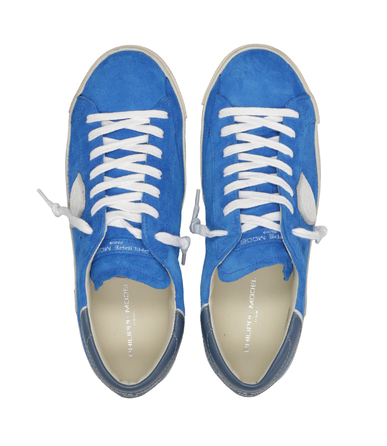 Philippe Model | Sneakers Prsx Low Man Bluette Grigio