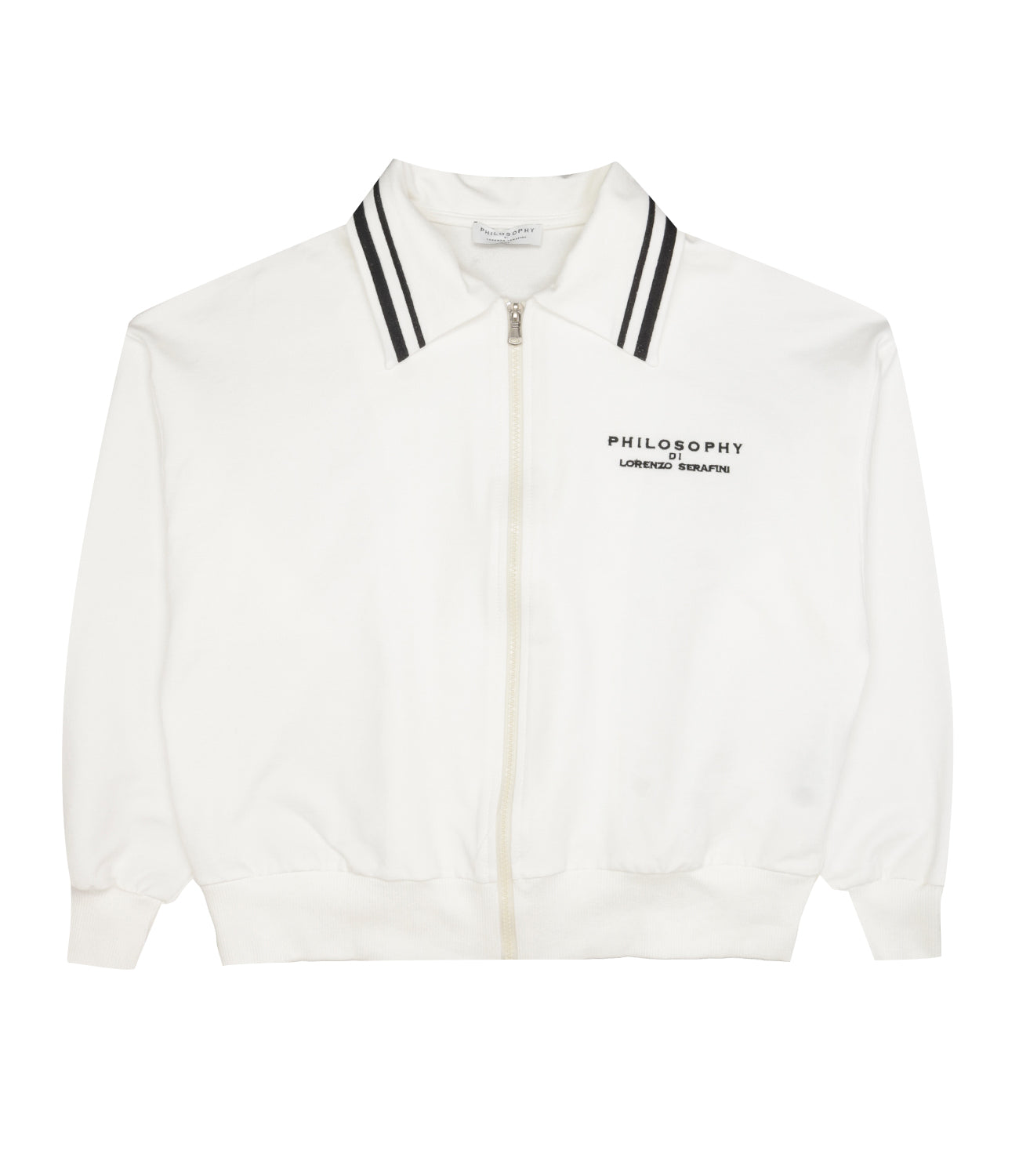 Philosophy di Lorenzo Serafini Kids | Felpa Panna Nero
