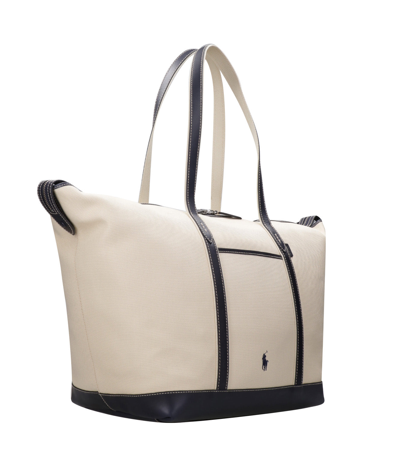 Polo Ralph Lauren | Borsa a Spalla Ecru e Blu Navy