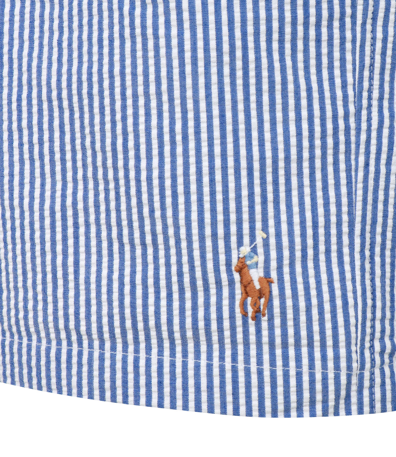 Polo Ralph Lauren | Costume Boxer Traveler Classic Swim Azzurro e Bianco