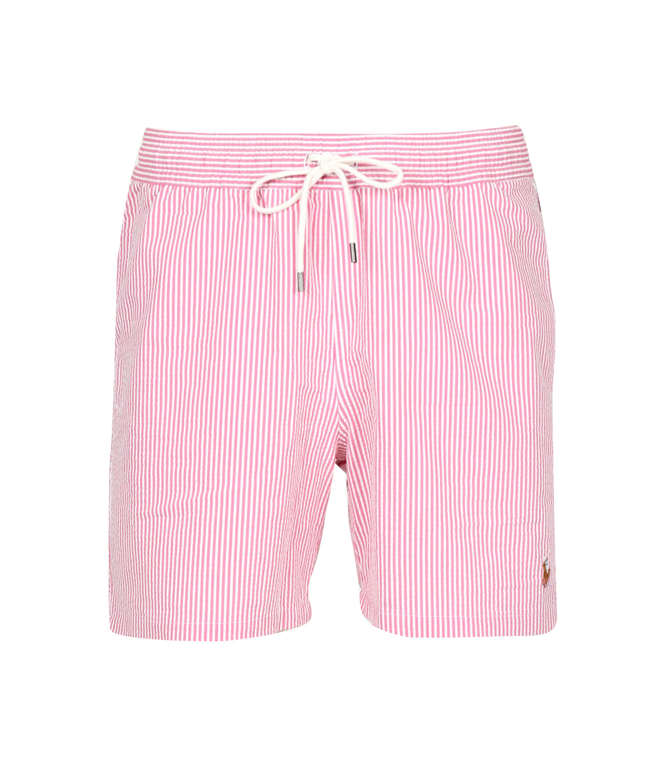 Polo Ralph Lauren | Costume Boxer Traveler Classic Swim Rosa e Bianco