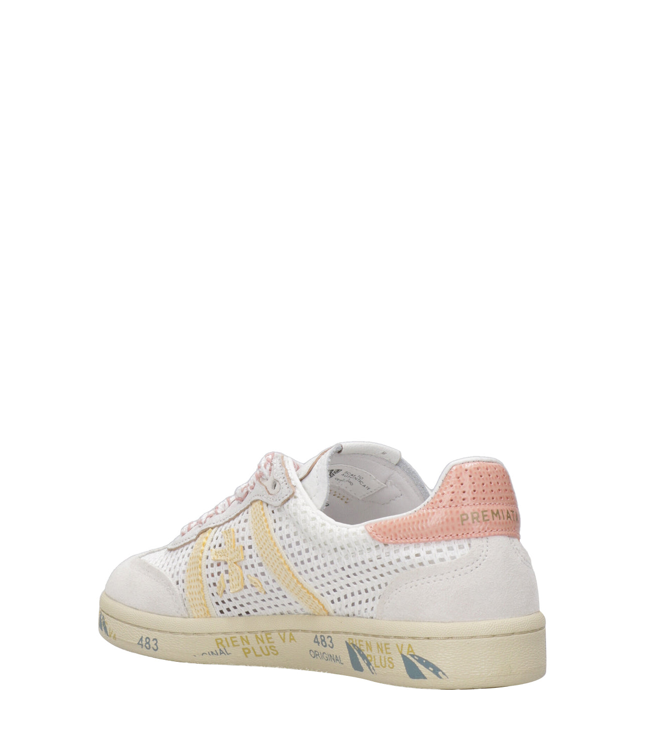Premiata | Sneakers Bonnied Bianco Beige Rosa