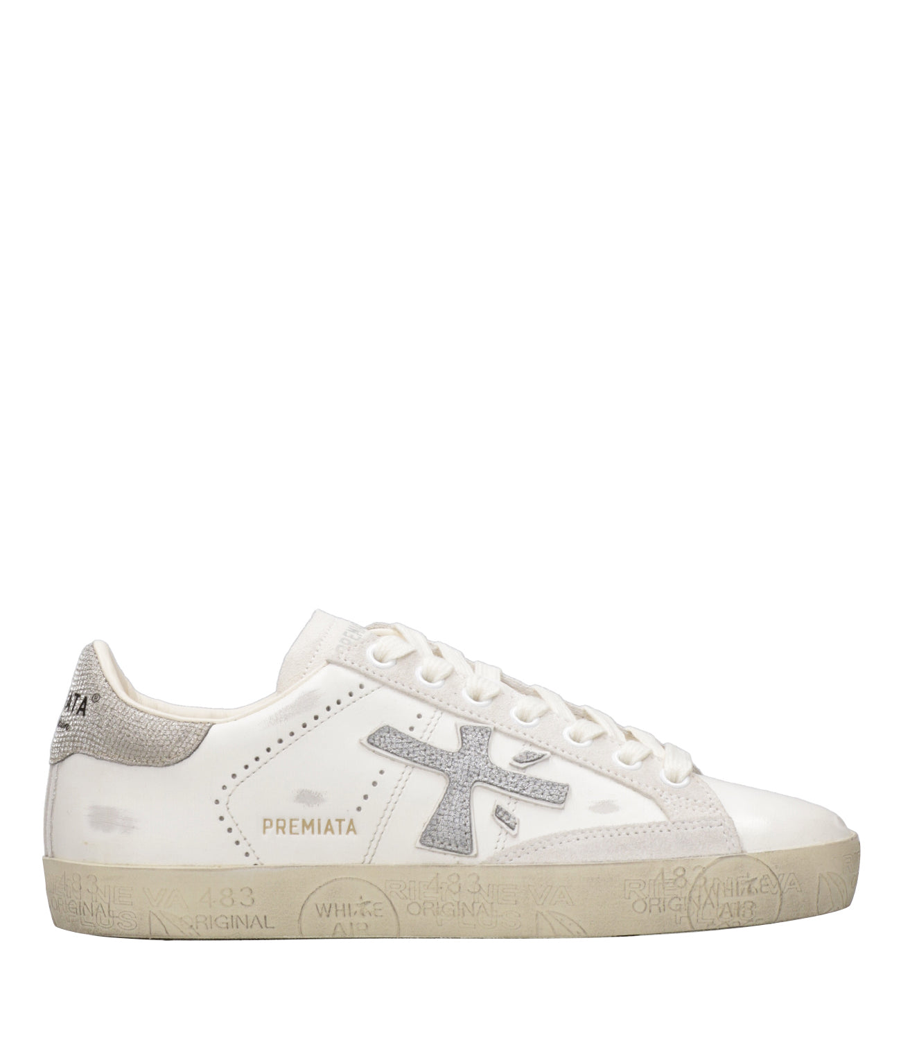 Premiata | Sneakers Stevend 8127 Bianco Argento