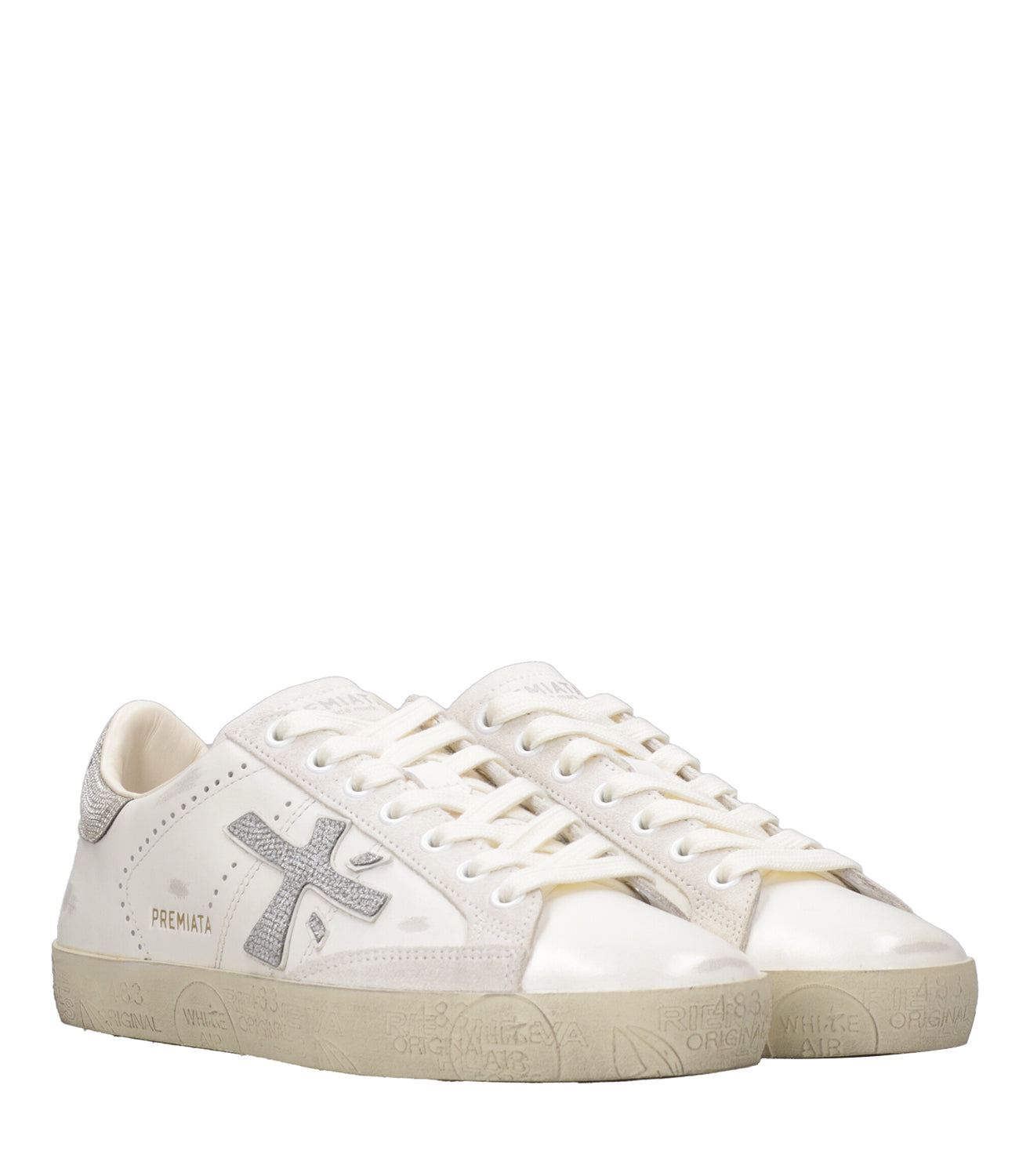 Premiata | Sneakers Stevend 8127 Bianco Argento