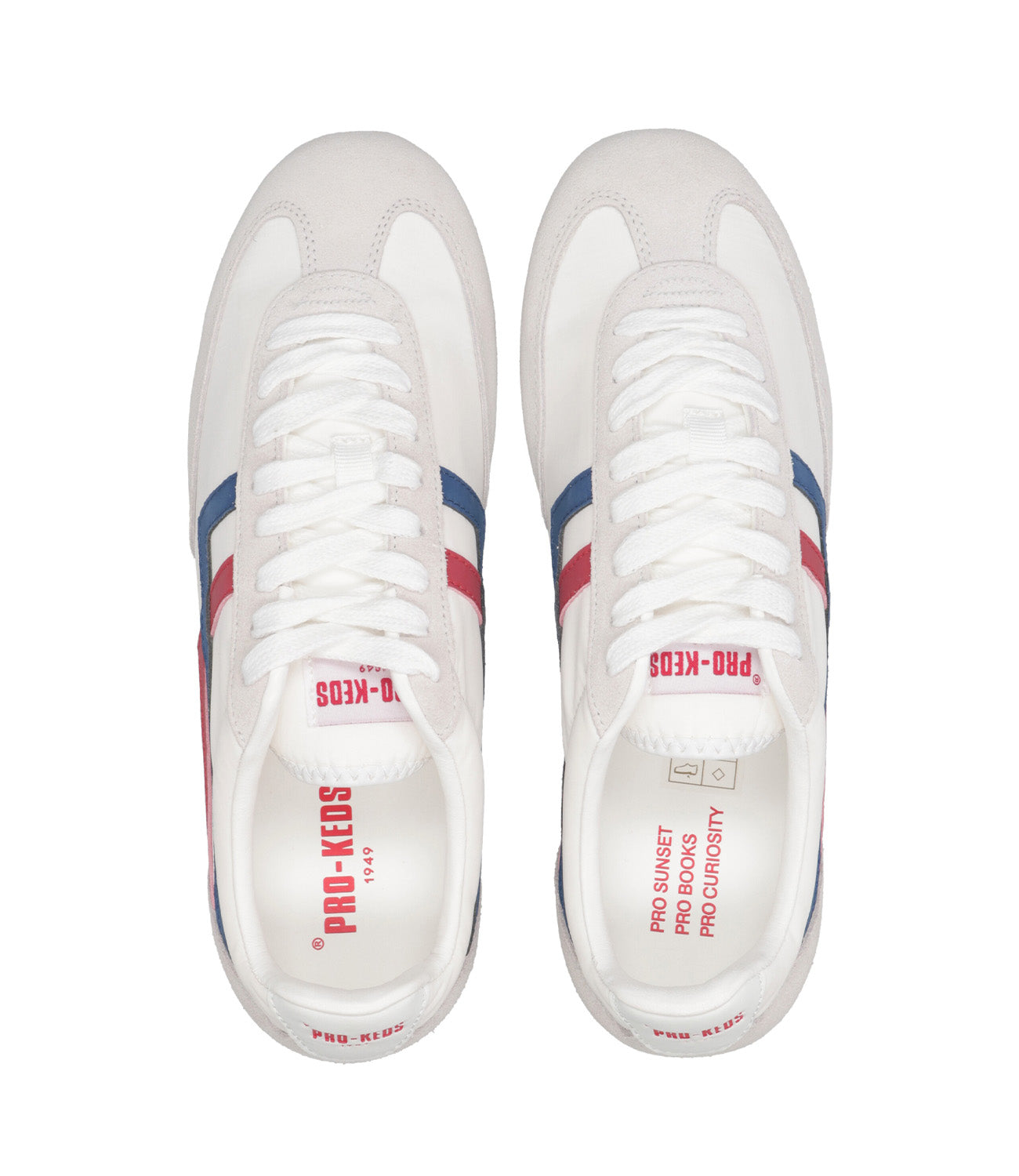 Pro-Keds | Sneakers Racer 77 Bianco Rosso e Azzurro