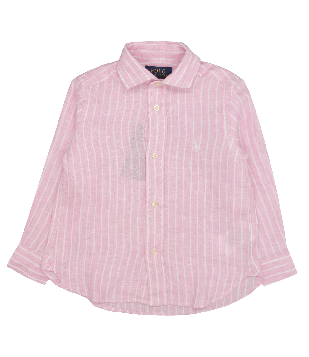 Ralph Lauren Childrenswear | Camicia Rosa Bianco