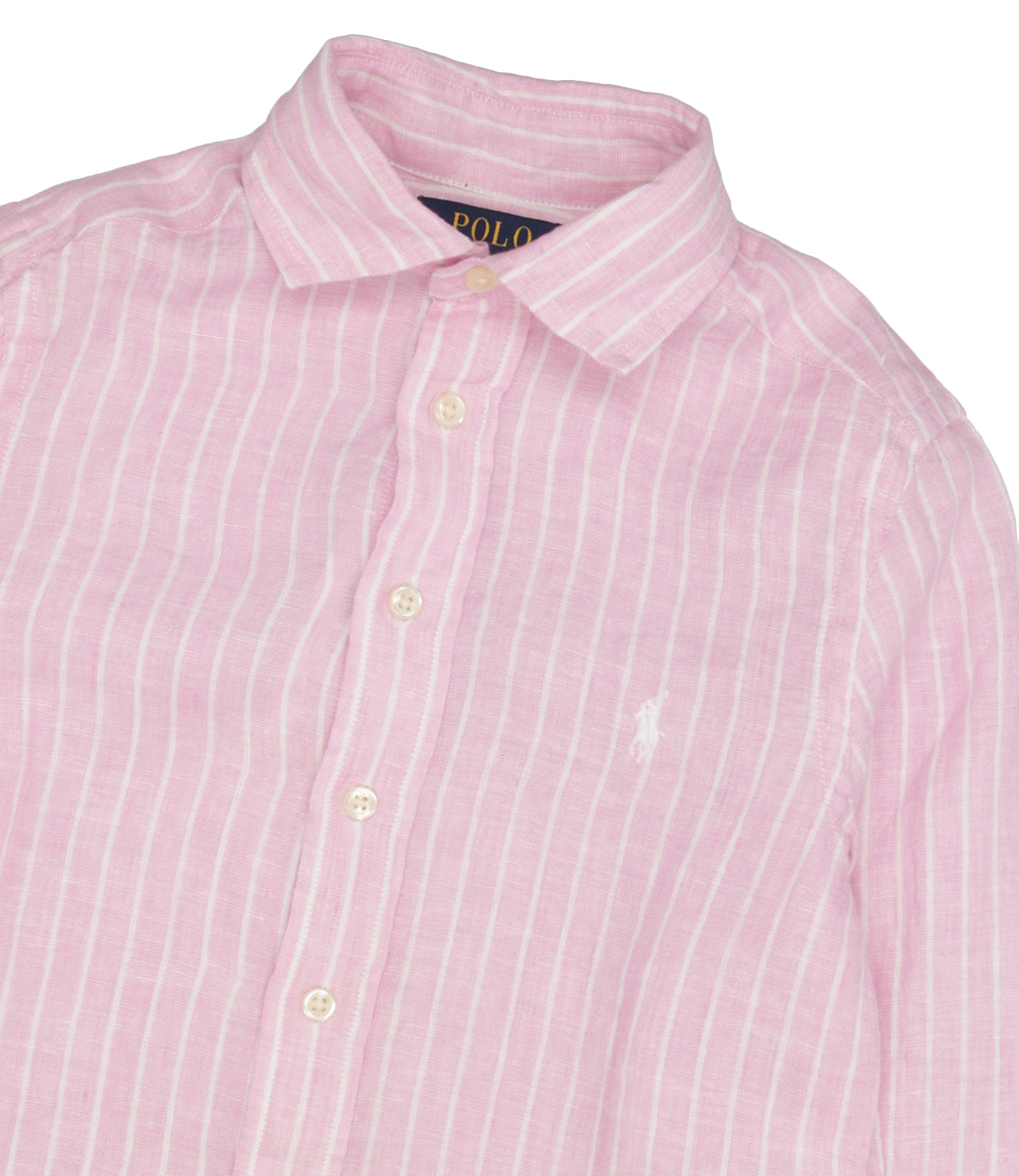 Ralph Lauren Childrenswear | Camicia Rosa Bianco
