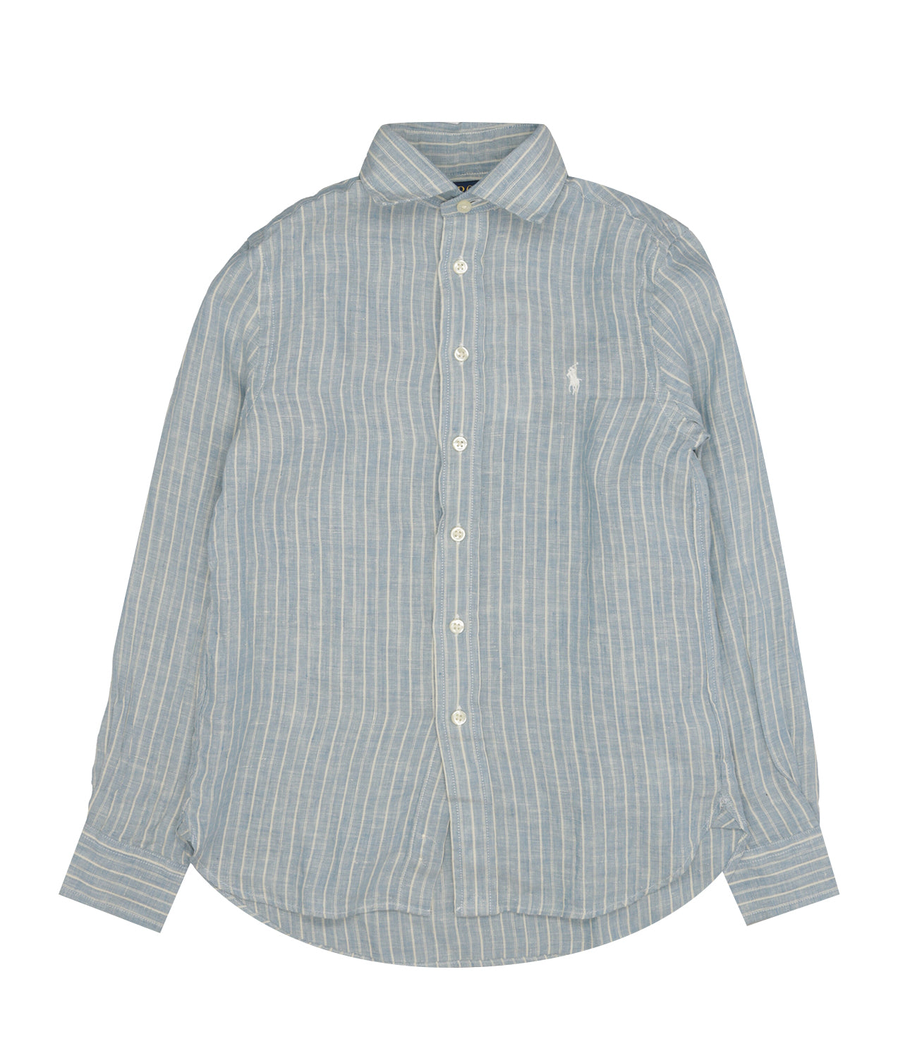 Ralph Lauren Childrenswear | Camicia Blu Crema