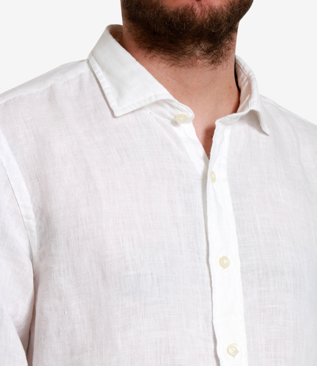 Roy Roger's | Camicia Pierce Bianco Ottico