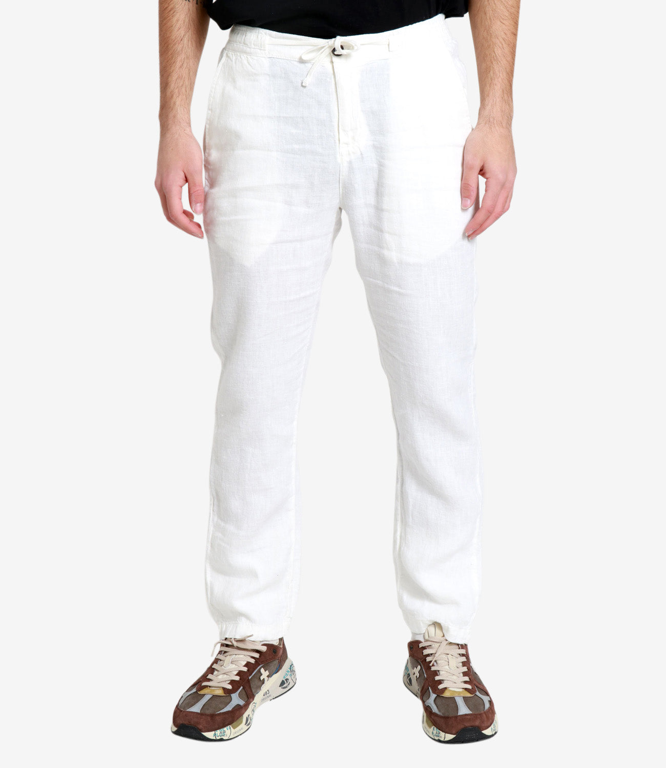 Roy Roger's | Pantalone Portofino Bianco Ottico