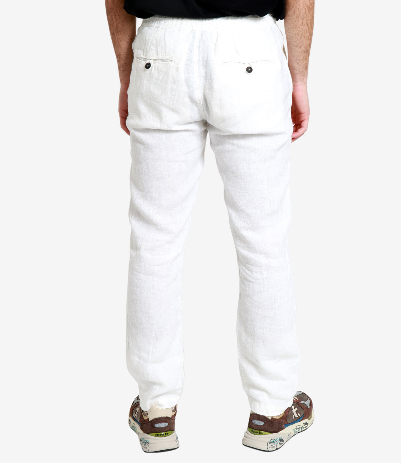 Roy Roger's | Pantalone Portofino Bianco Ottico