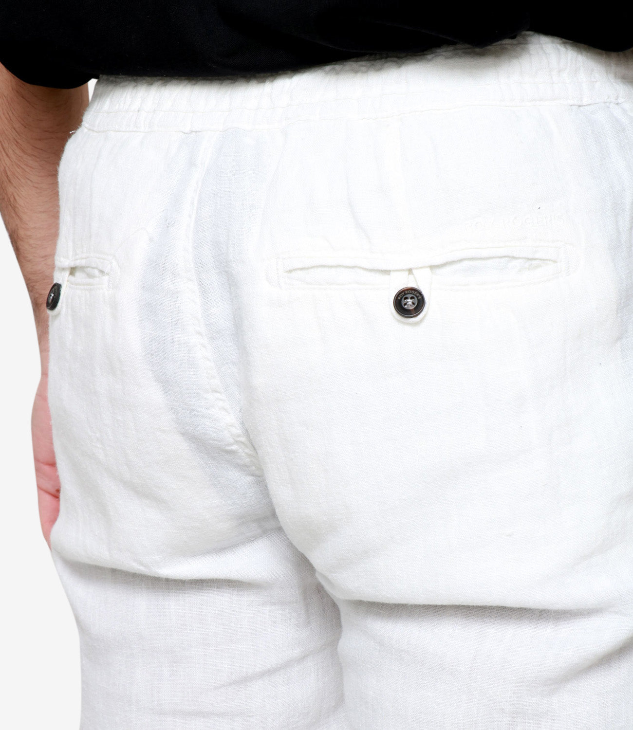 Roy Roger's | Pantalone Portofino Bianco Ottico