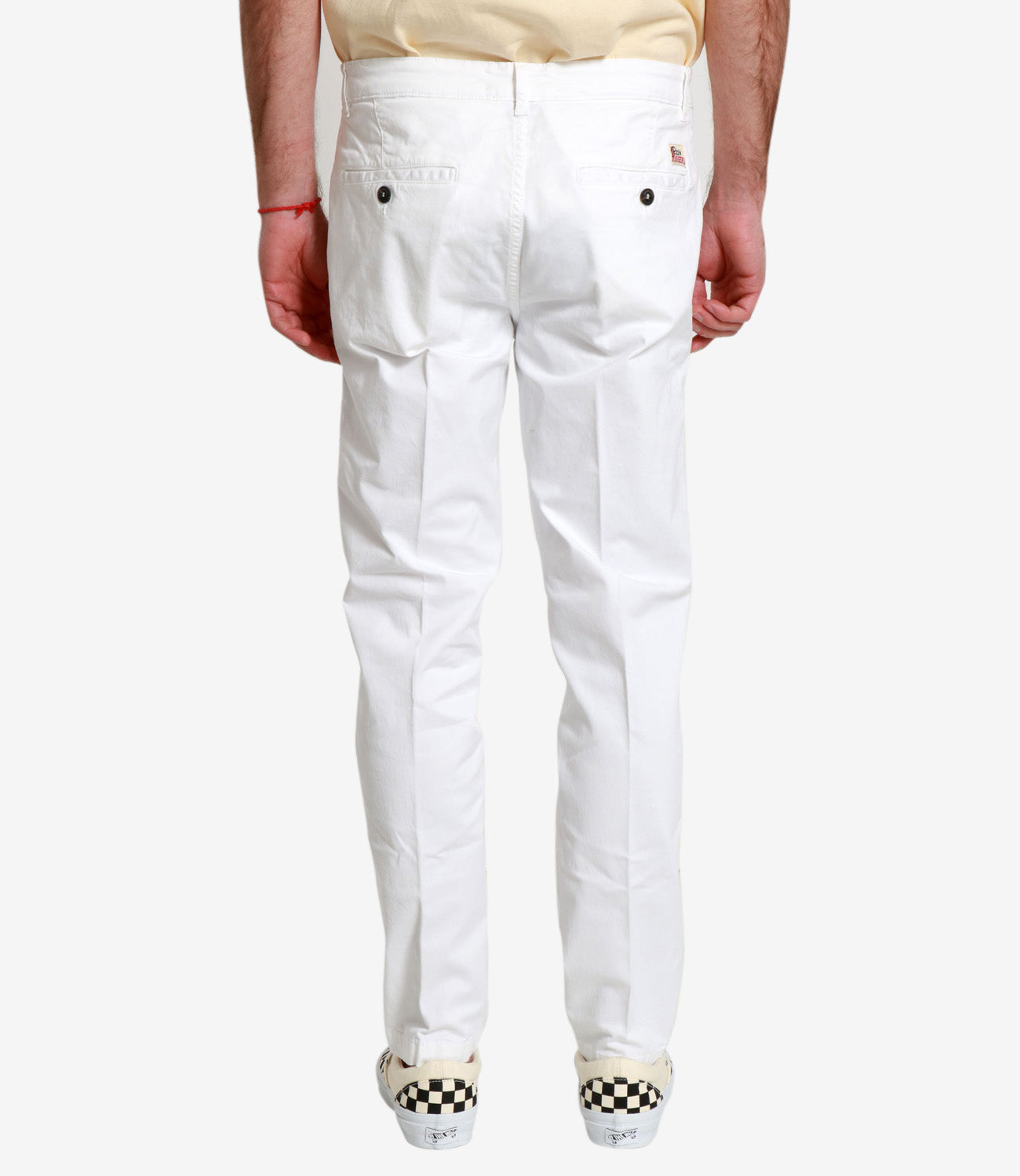 Roy Roger's | Pantalone Bianco Ottico