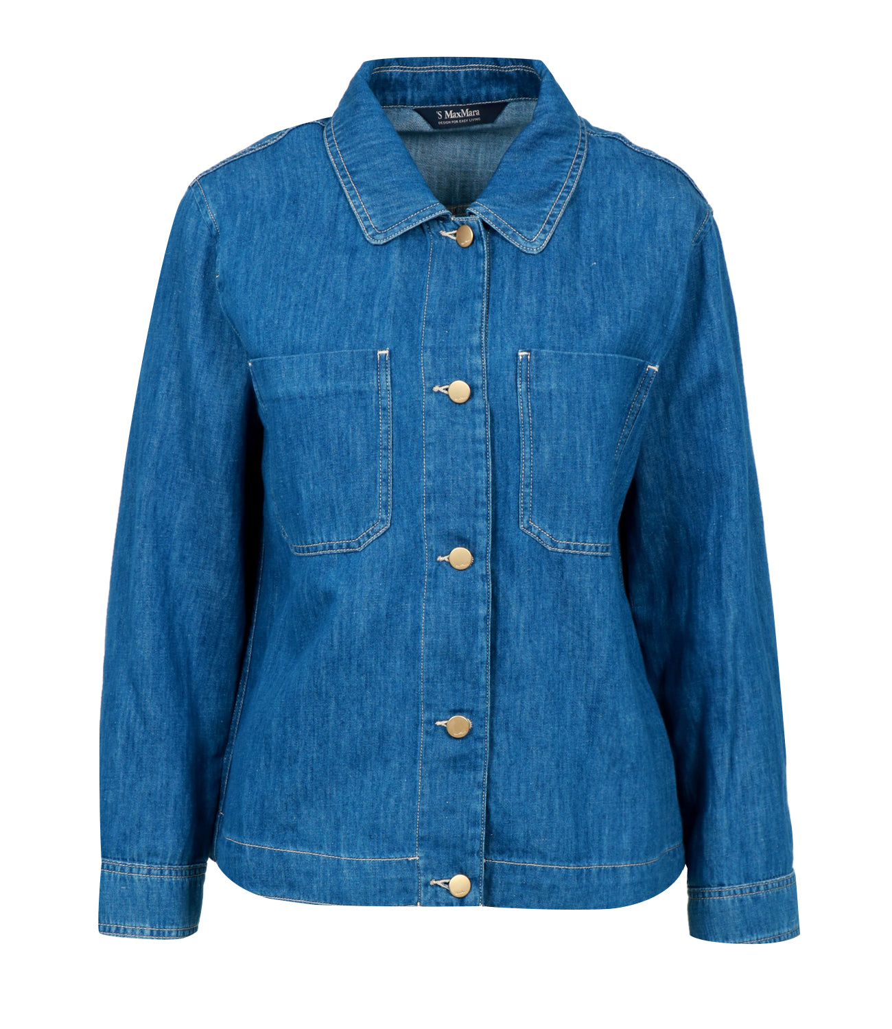 S Max Mara | Giacca Galante Blu notte