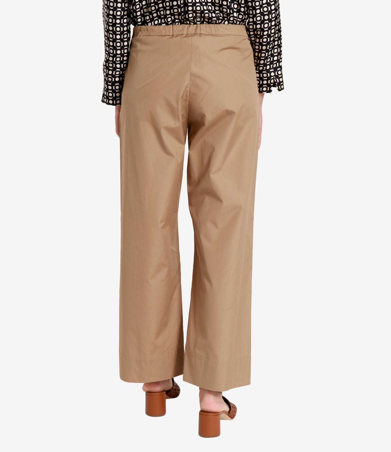 S Max Mara | Pantalone Argento Deserto