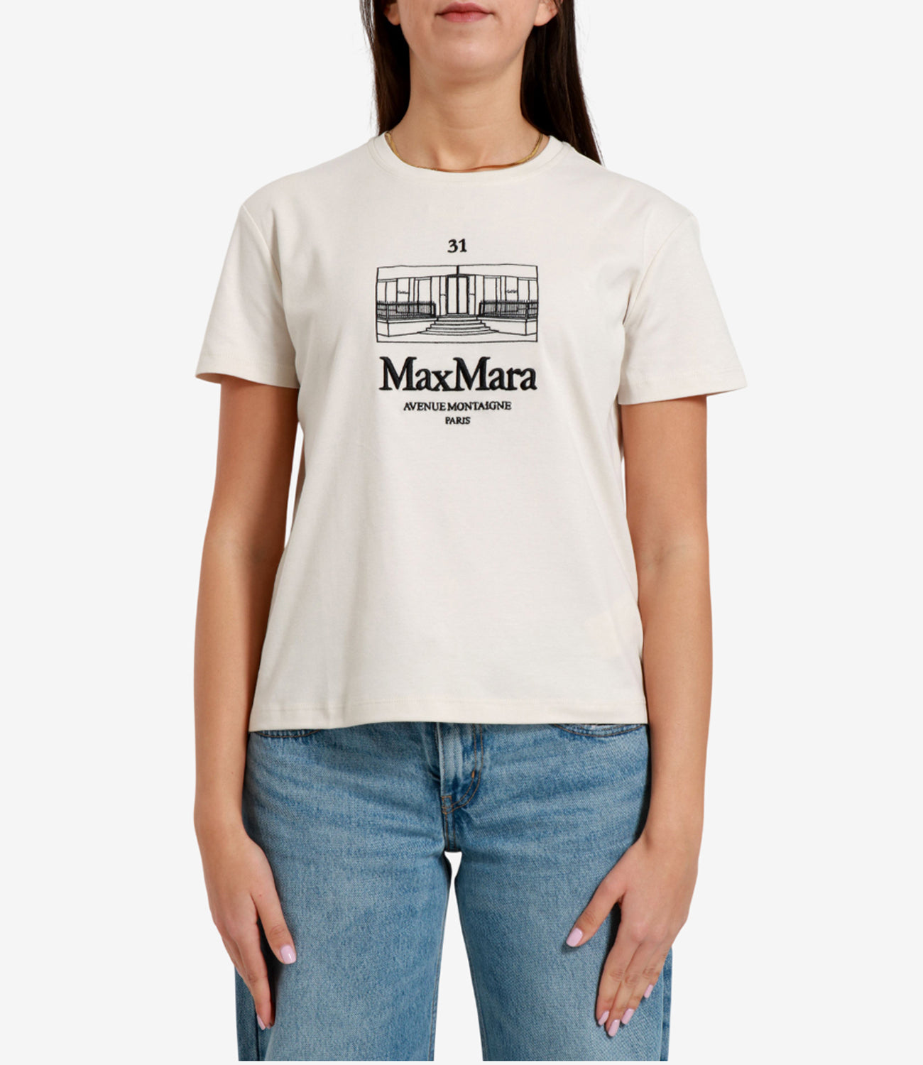 S Max Mara | T-Shirt Smmbella Sabbia