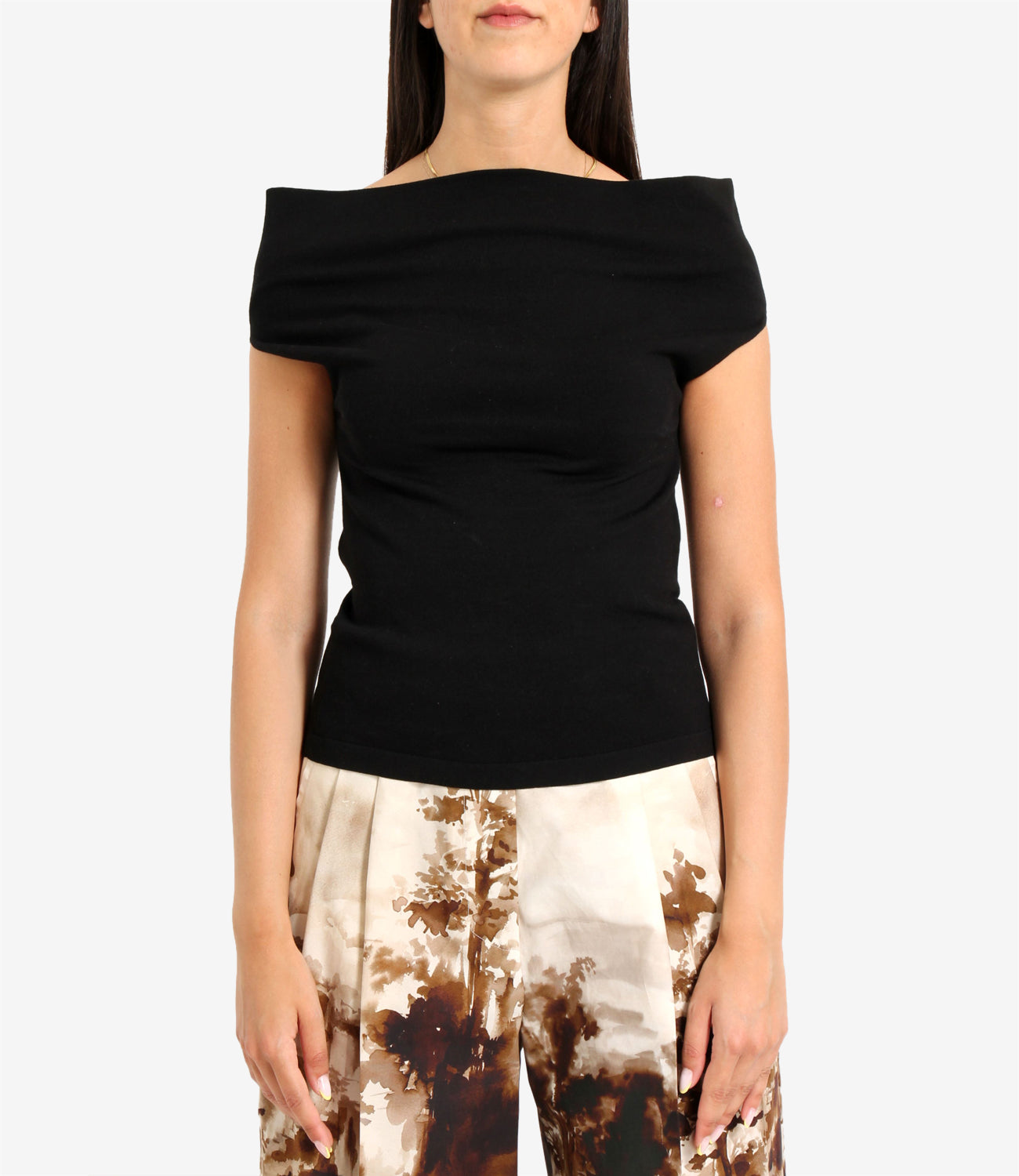Semicouture | Maglia Angels Nero