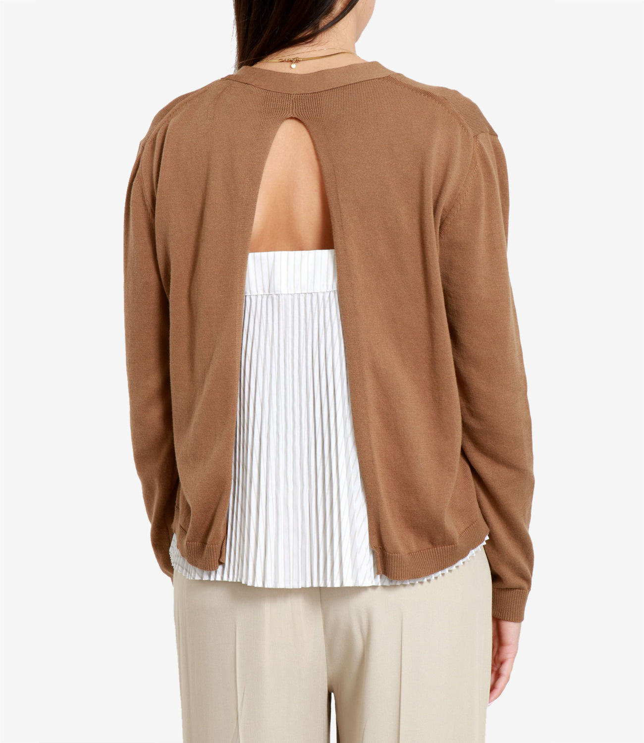 Semicouture | Cardigan Madalena Ecru