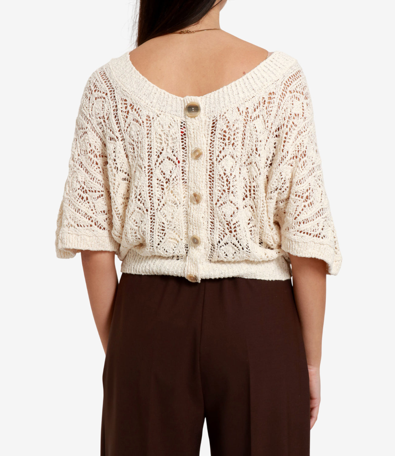 Semicouture | Maglia Alejandra Panna