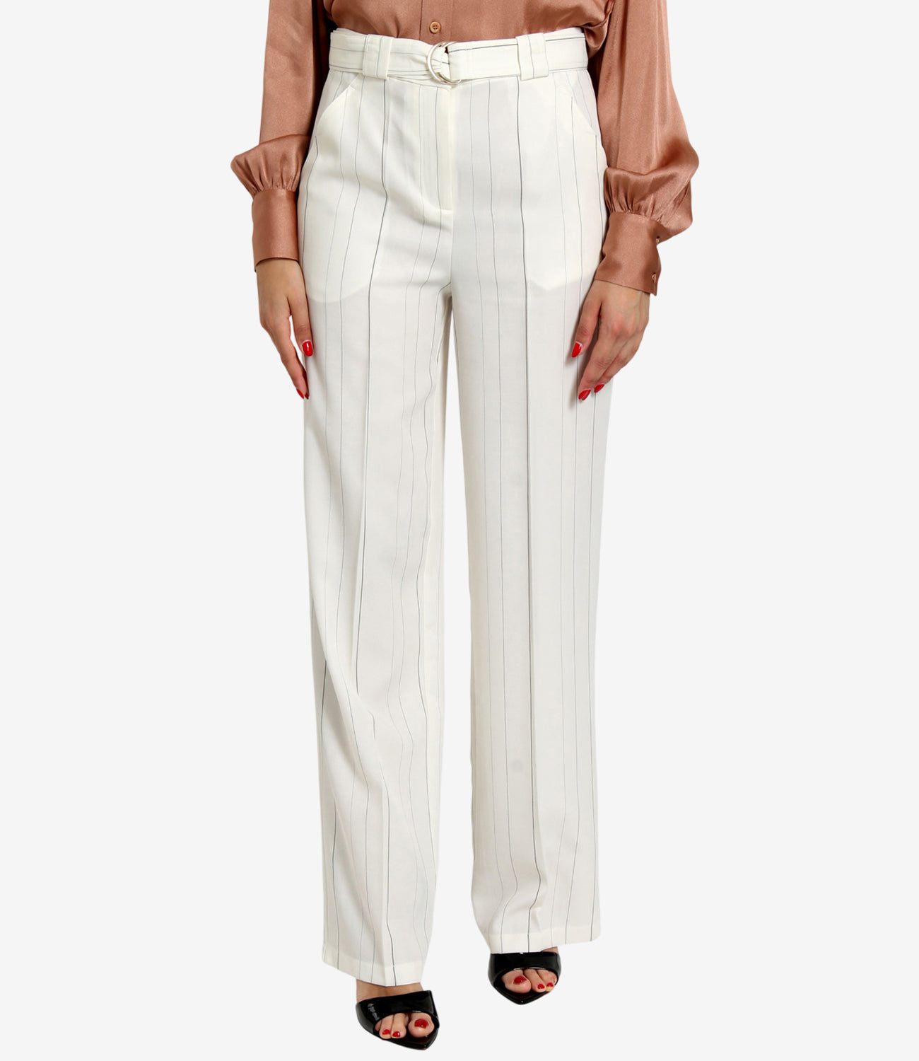 Semicouture | Pantalone Ramona Panna Nero