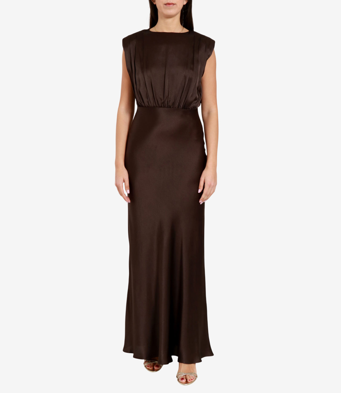 Semicouture | Abito Casilda Cioccolato