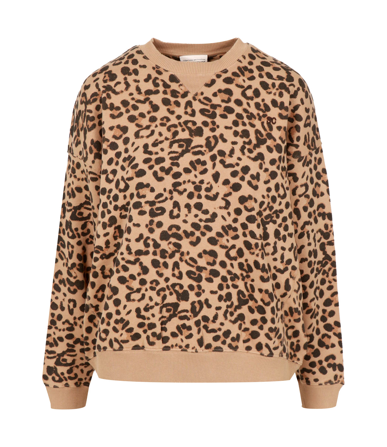 Semicouture | Felpa Deiene Leopardo
