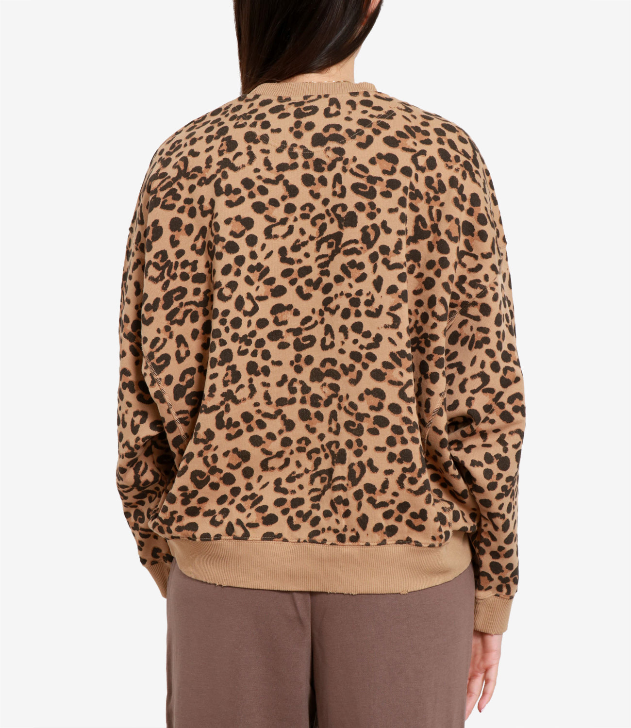 Semicouture | Felpa Deiene Leopardo