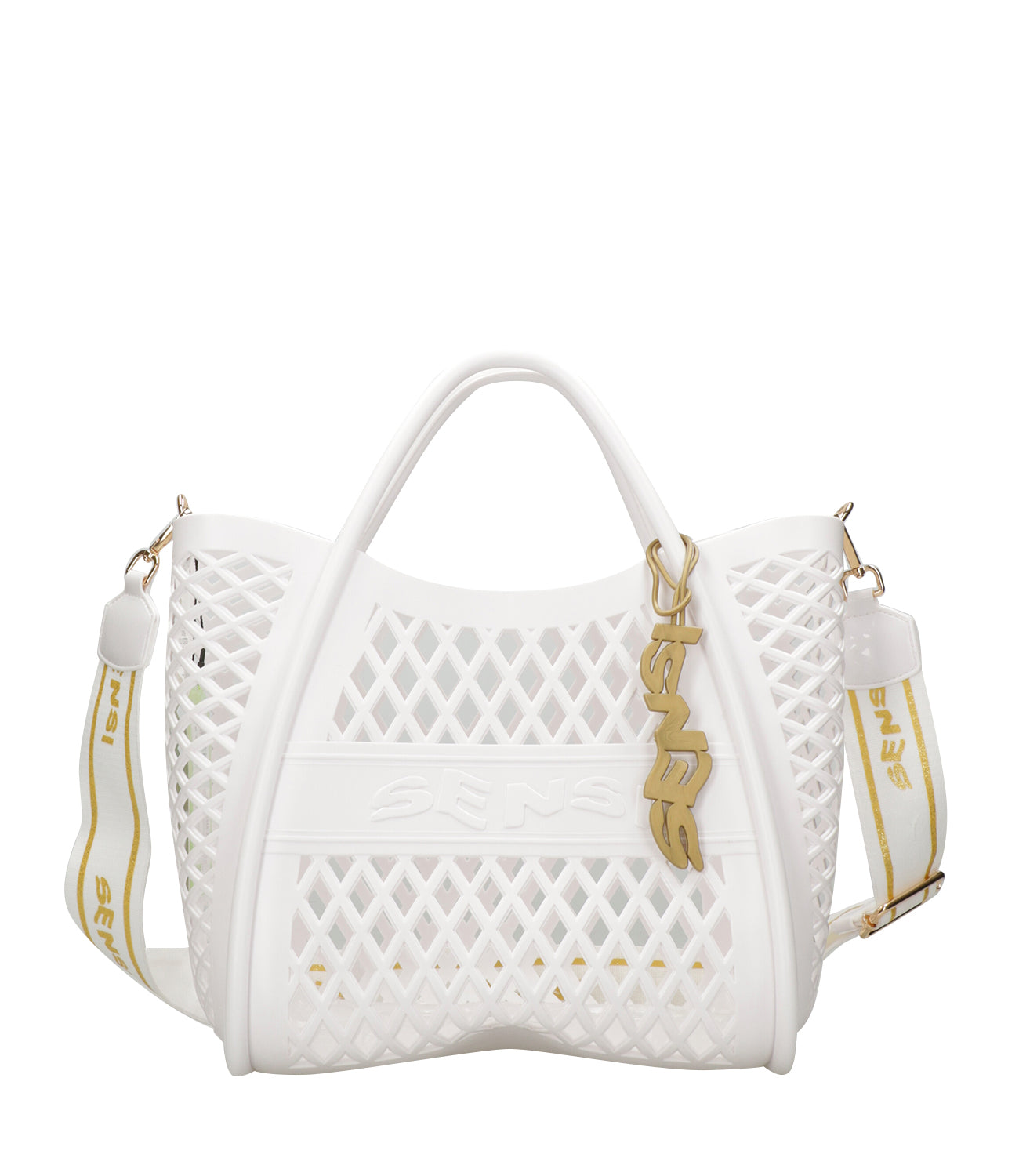 Sensi | Borsa Flamingo Bag Bianco