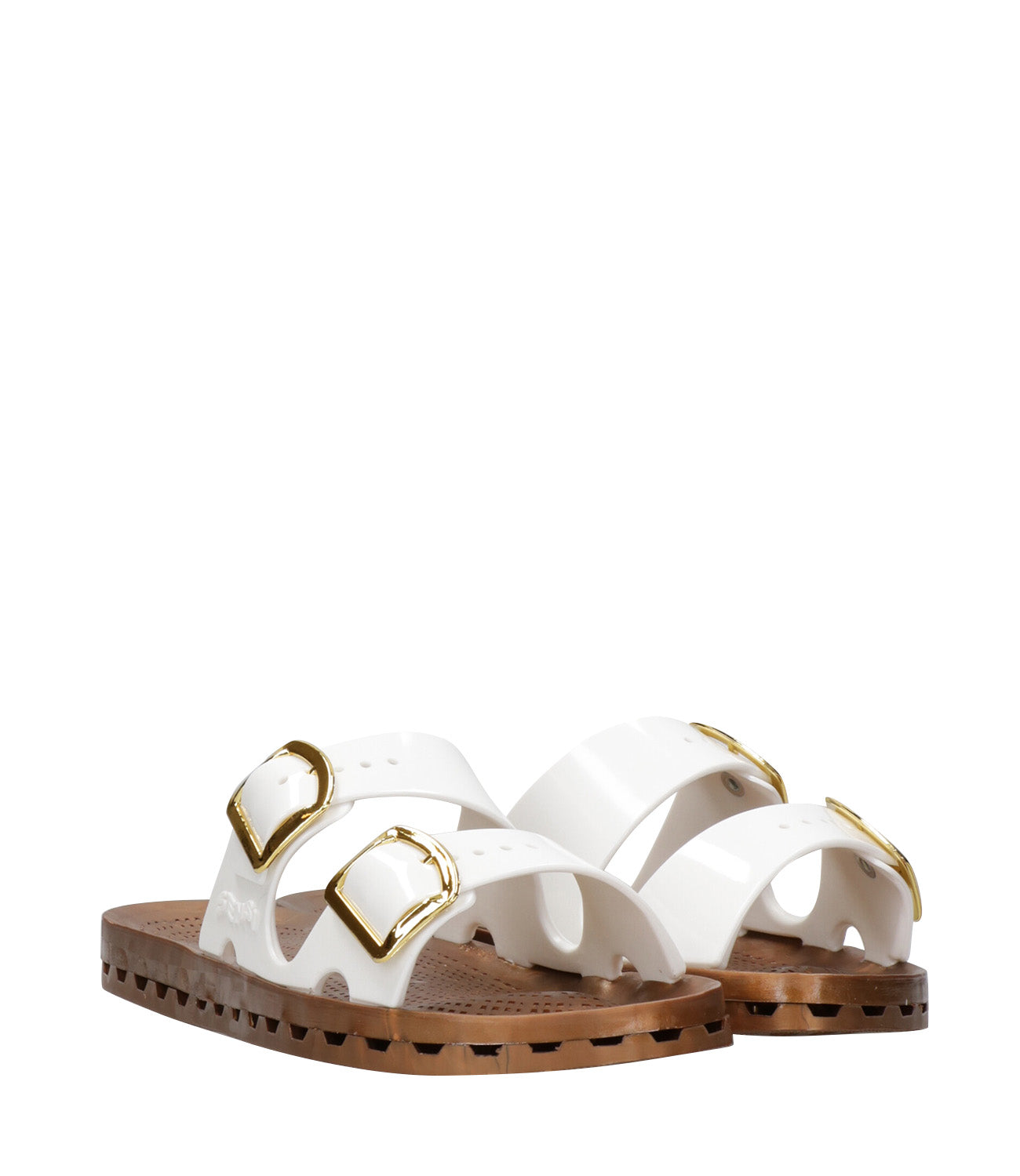 Sensi | Ciabatta La Jolla Prestigio Bianco Bronzo
