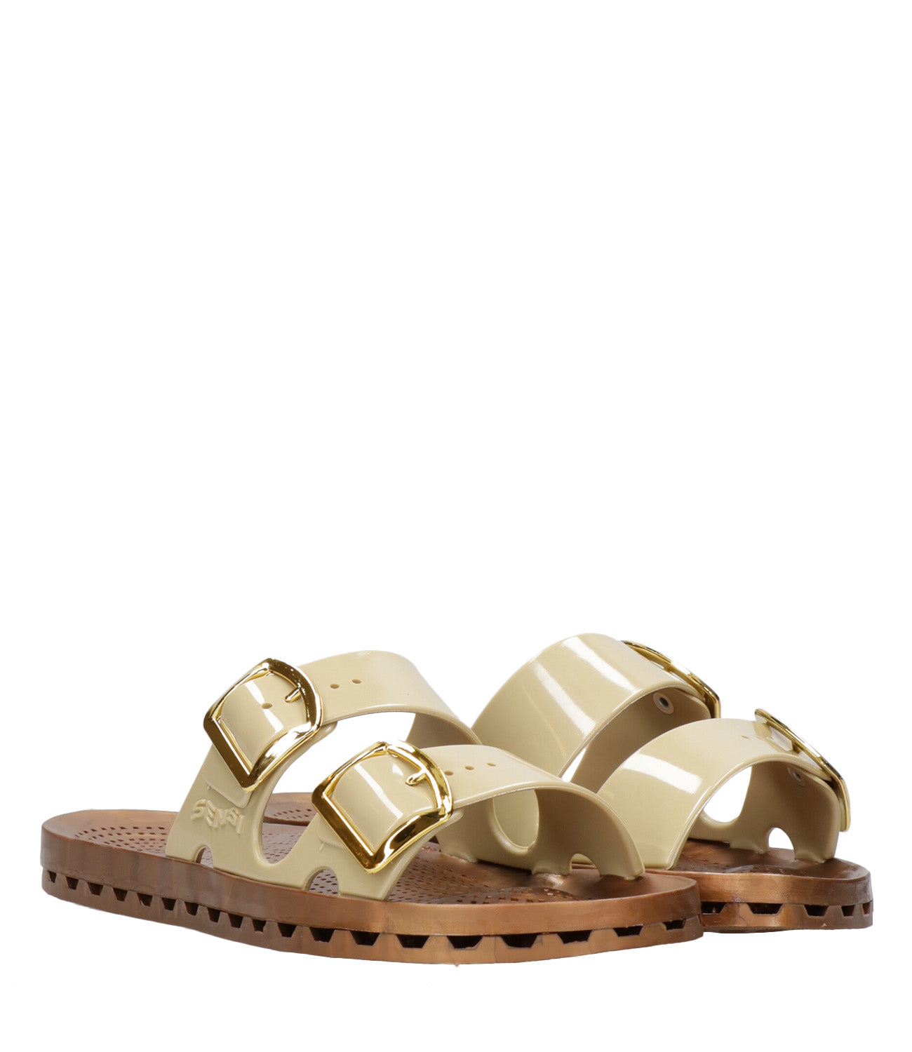 Sensi | Ciabatta La Jolla Prestigio Beige Bronzo