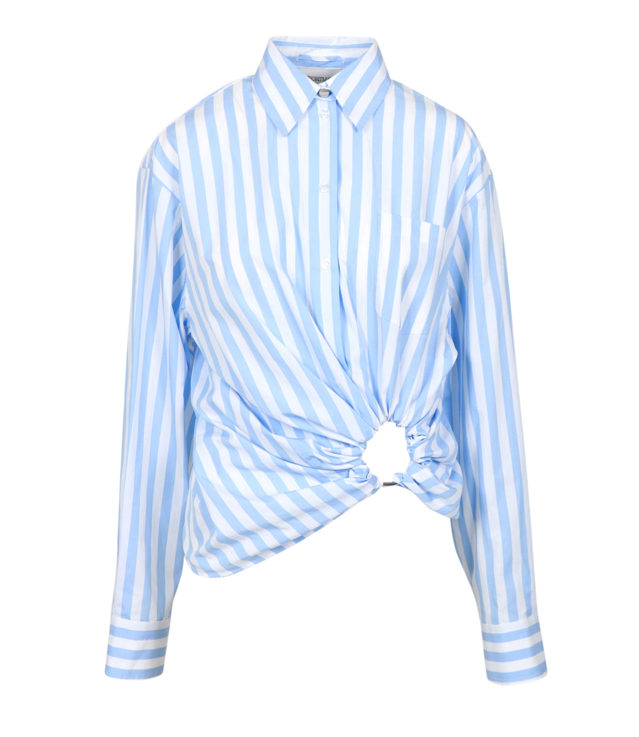Sportmax | Camicia Palmizi Bianco Celeste