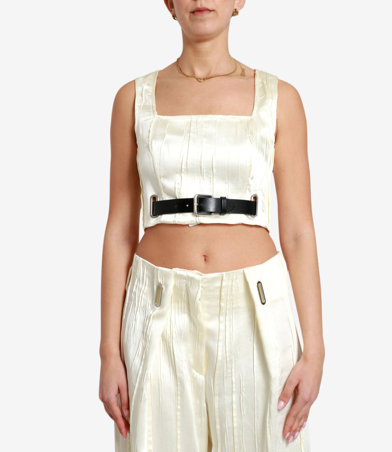 Sportmax | Top Zigrino Avorio