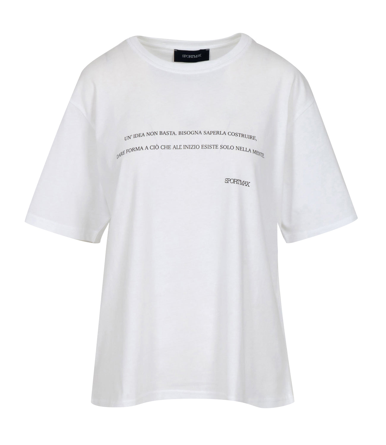 Sportmax | T-Shirt Spdquiete Bianco ottico