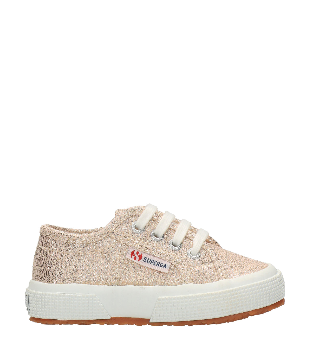 Superga Kids | Sneakers 2750 Lameb Platino rosa