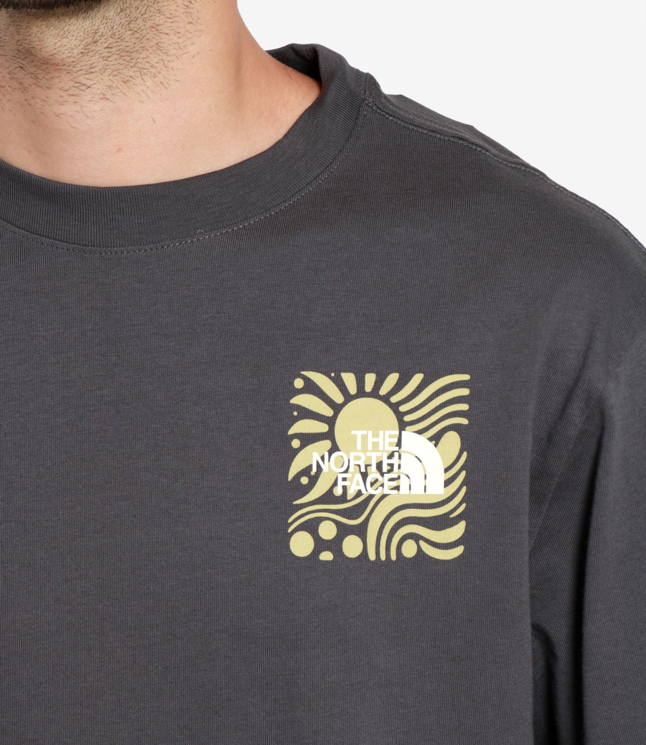 The North Face | T-Shirt M Sun Oversize Graphic Antracite