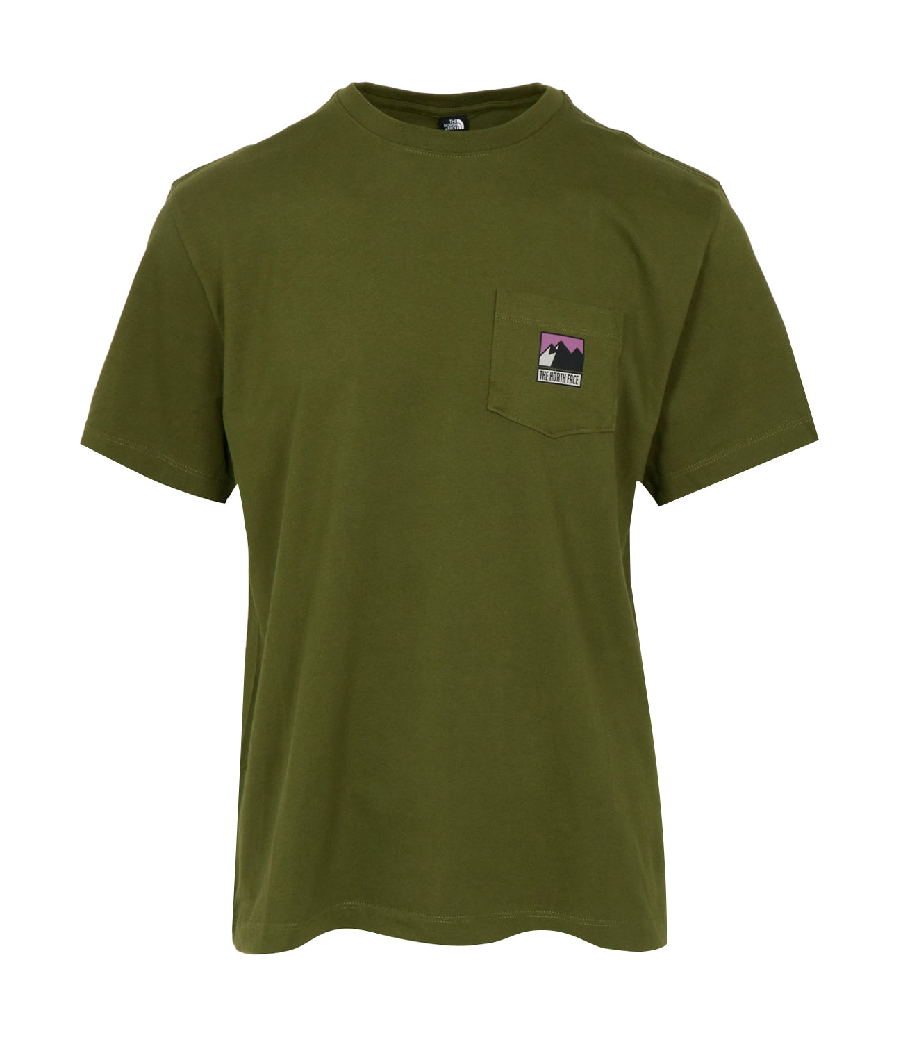 The North Face | T-Shirt M Mountain Logo Rlx Verde militare