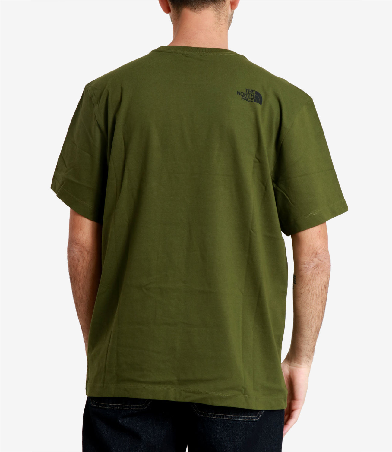 The North Face | T-Shirt M Mountain Logo Rlx Verde militare