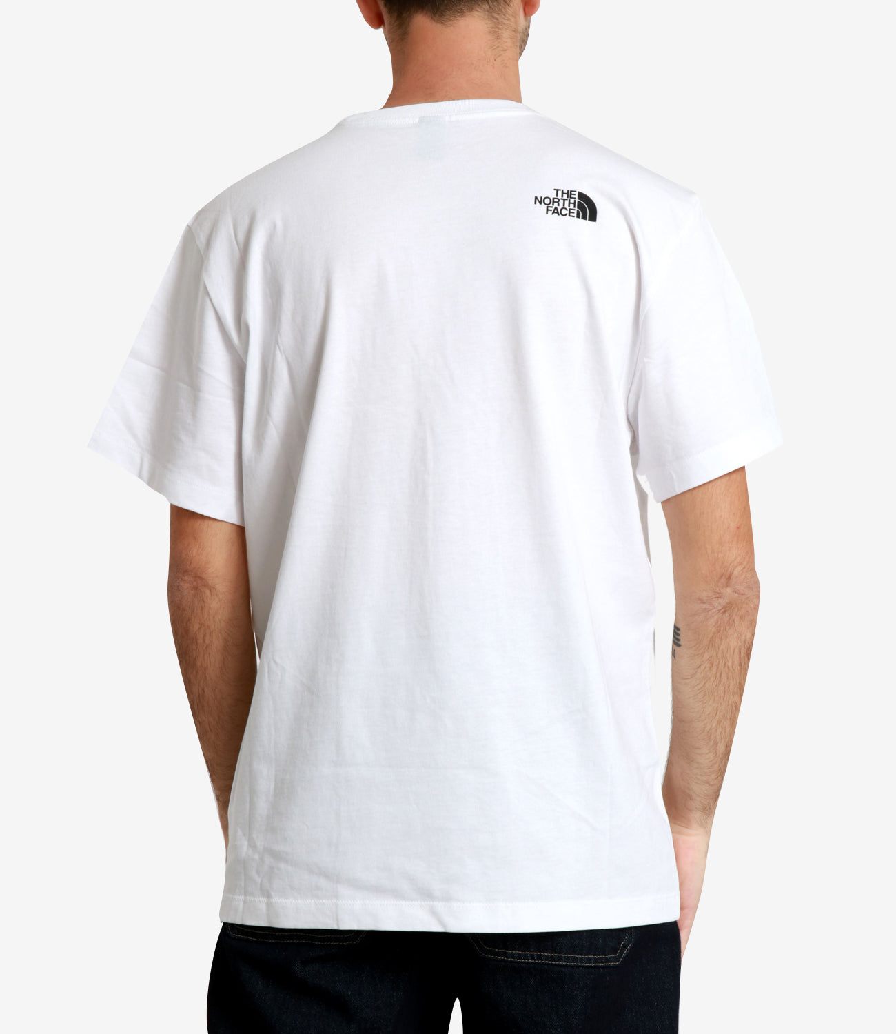 The North Face | T-Shirt M Mountain Logo Rlx Bianco