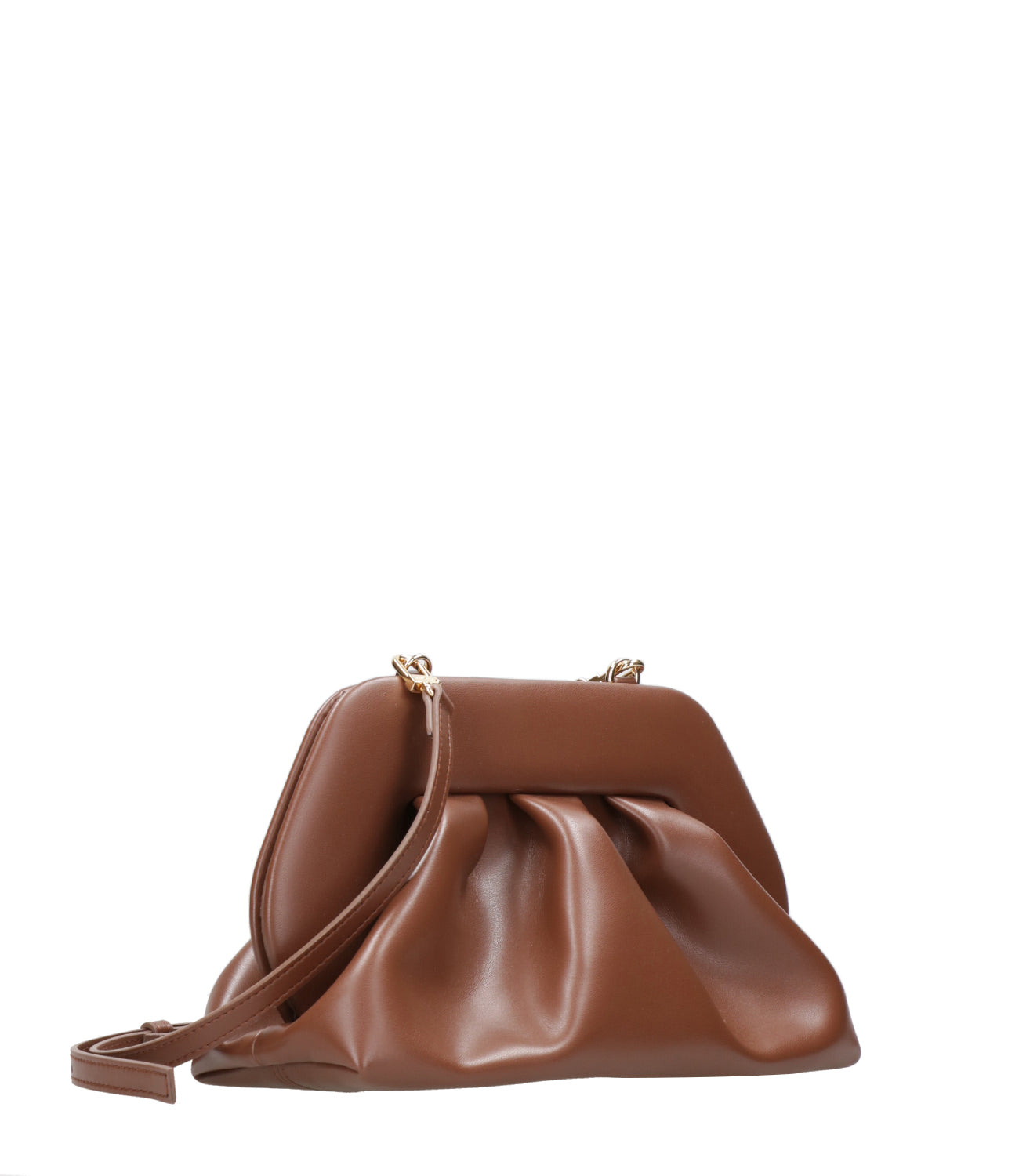 Themoirè | Clutch Bios Medium Caramello