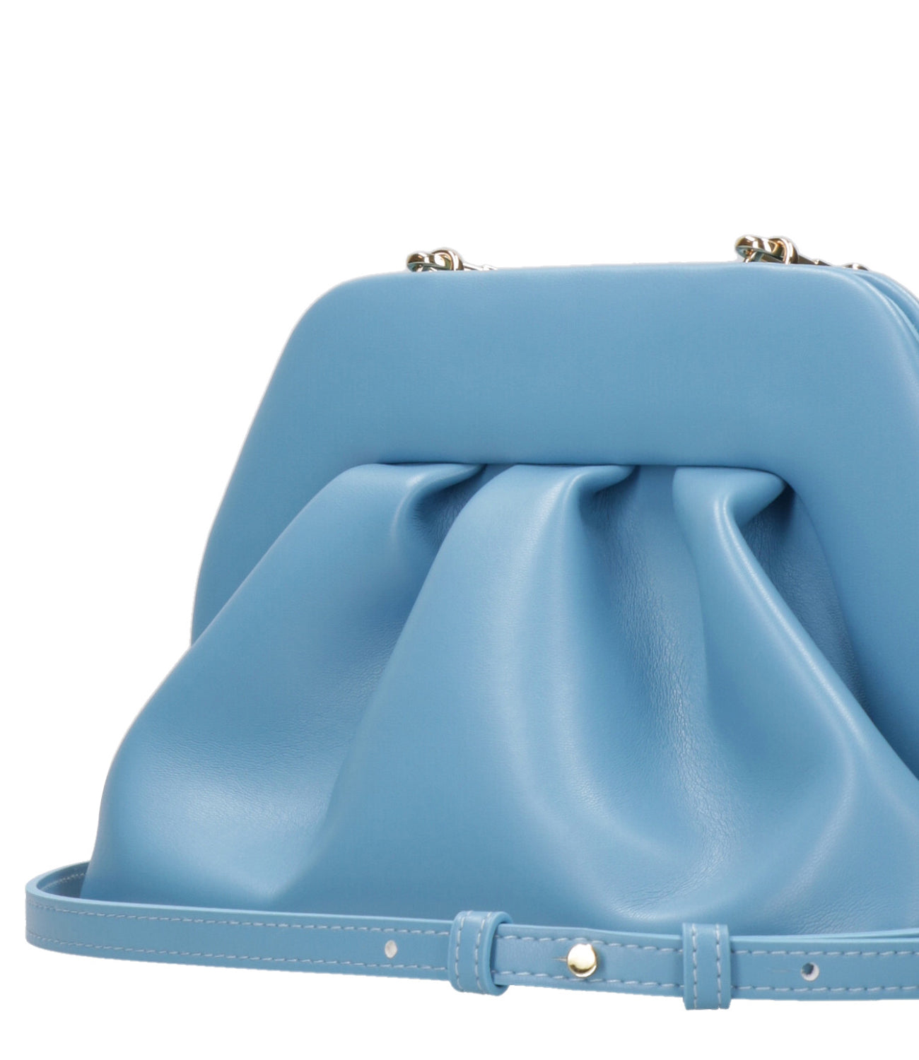 Themoirè | Clutch Bios Medium Azzurro