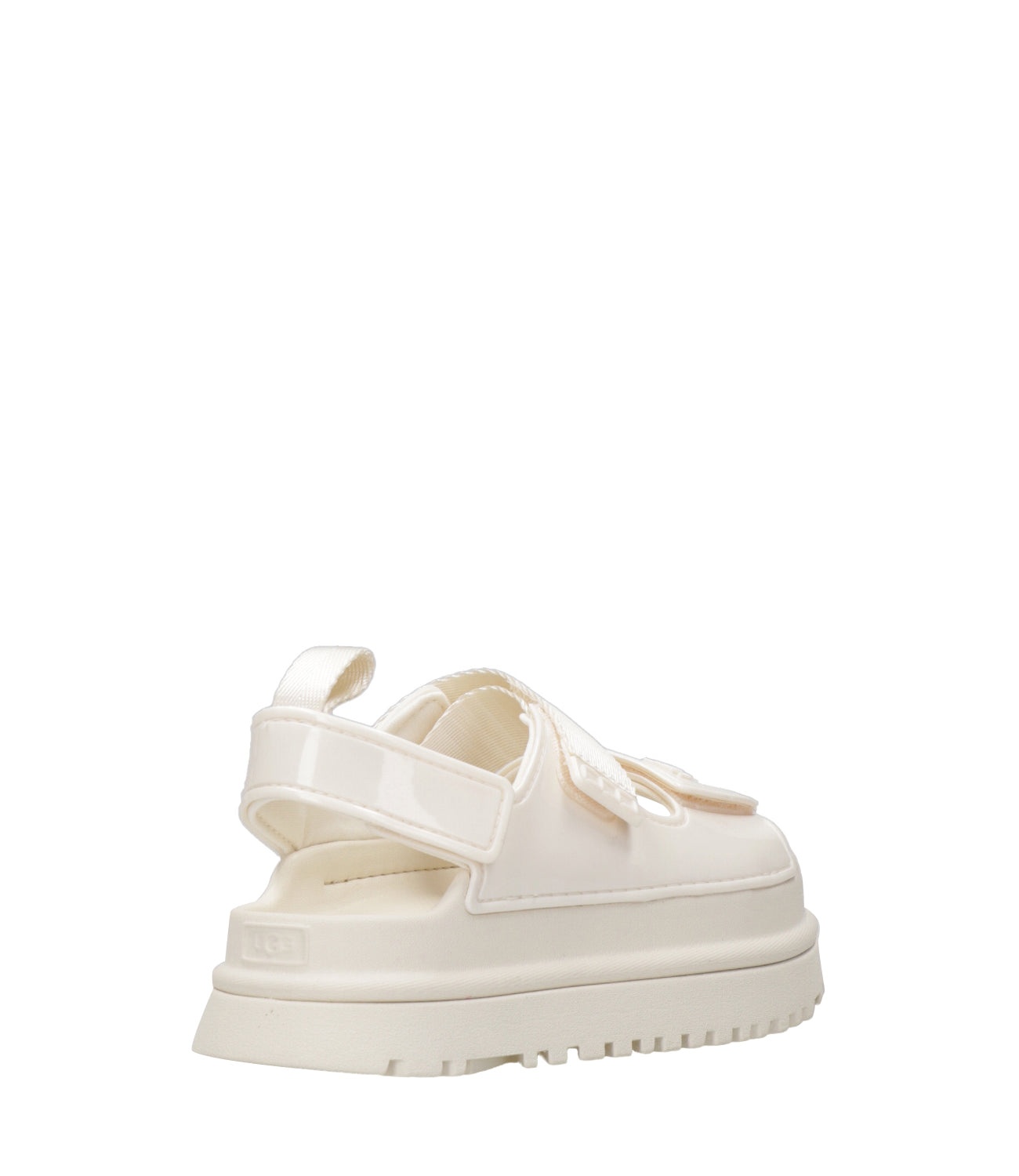UGG Kids | Sandalo K Goldenglow Glossy Sparkles Bianco sporco